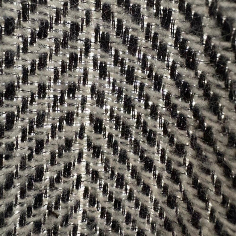 Frenchi Tweed Jacket Black and White size Small - Picture 10 of 14